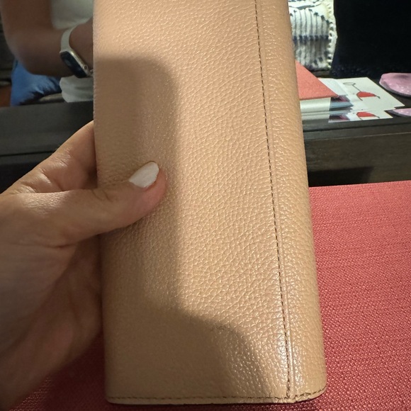 Coach tan  Floral Wallet - Picture 2 of 4
